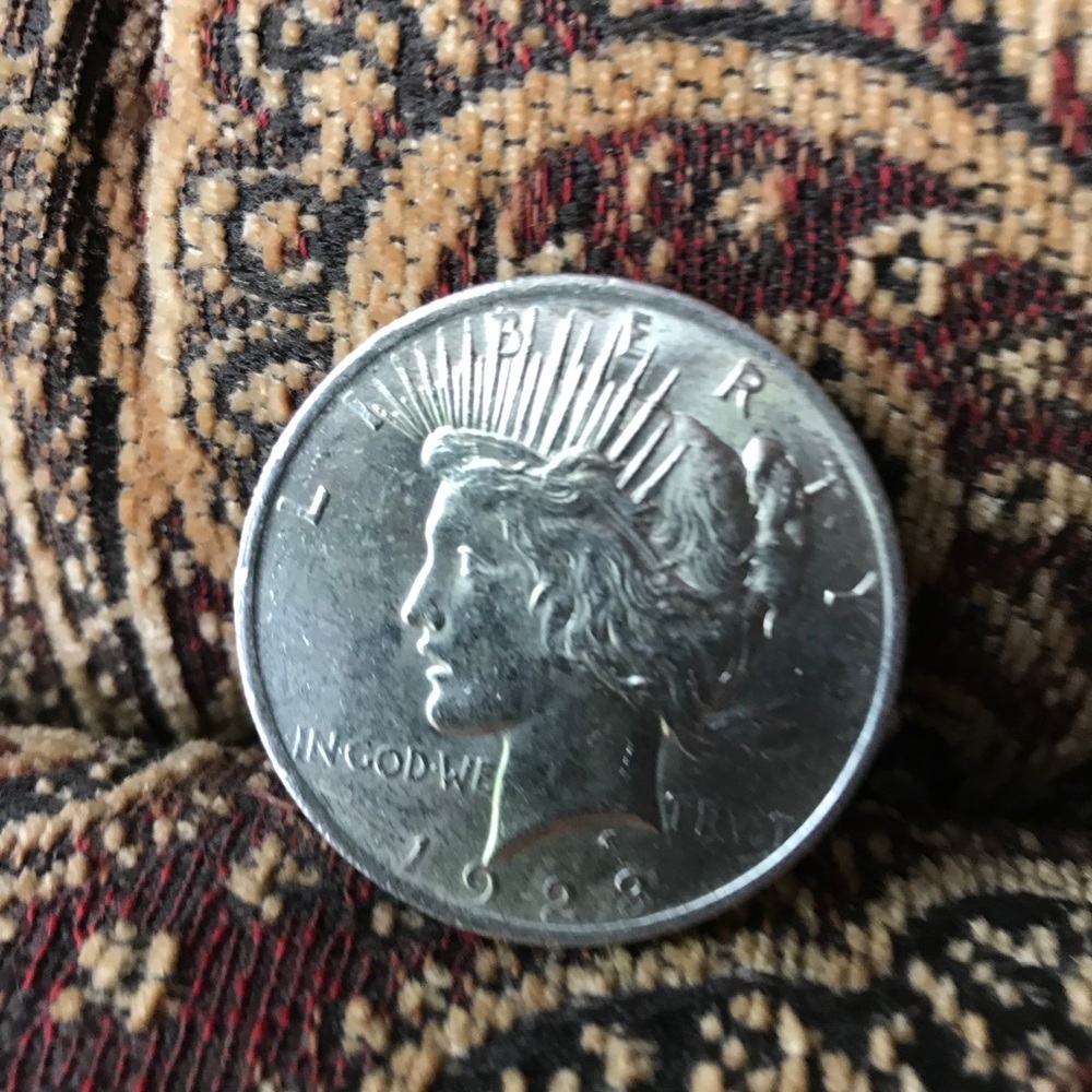 Brilliant Uncirculated 1923 Peace Dollar